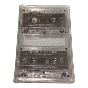 Vintage 1997 Spiritual Madness Caroline Myss 2 Cassette Tape Set Sounds True